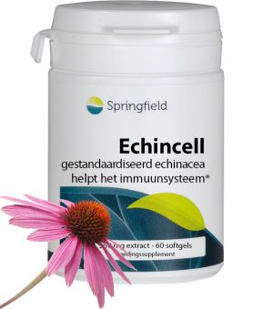 Echincell 3-voudig gestandaardiseerd echinacea helpt het immuunsysteem
