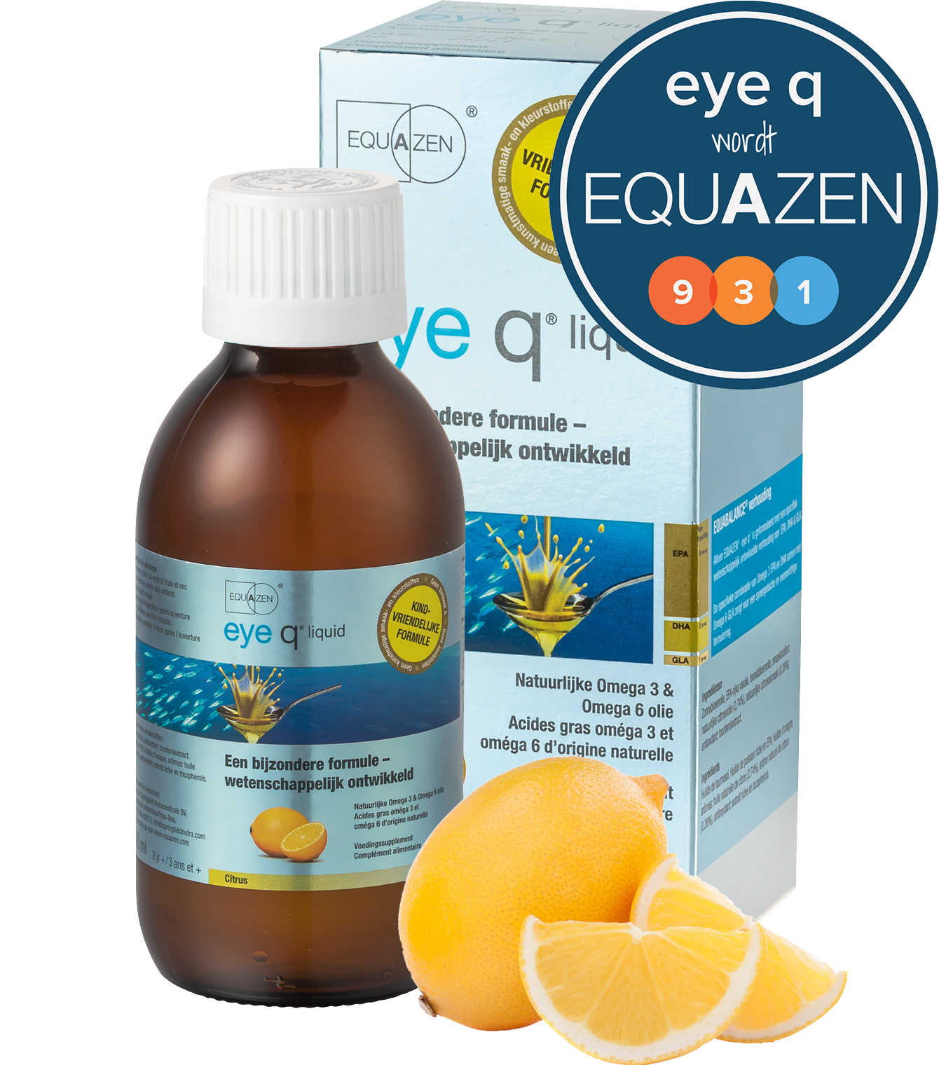 Eye-Q-Liquid-omega-3+6-vetzuren-EPA-citrussmaak-Eye Q wordt Equazen