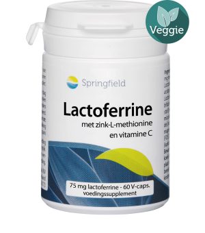 Lactoferrine complex met zink en CeQure vitamine C - veggie
