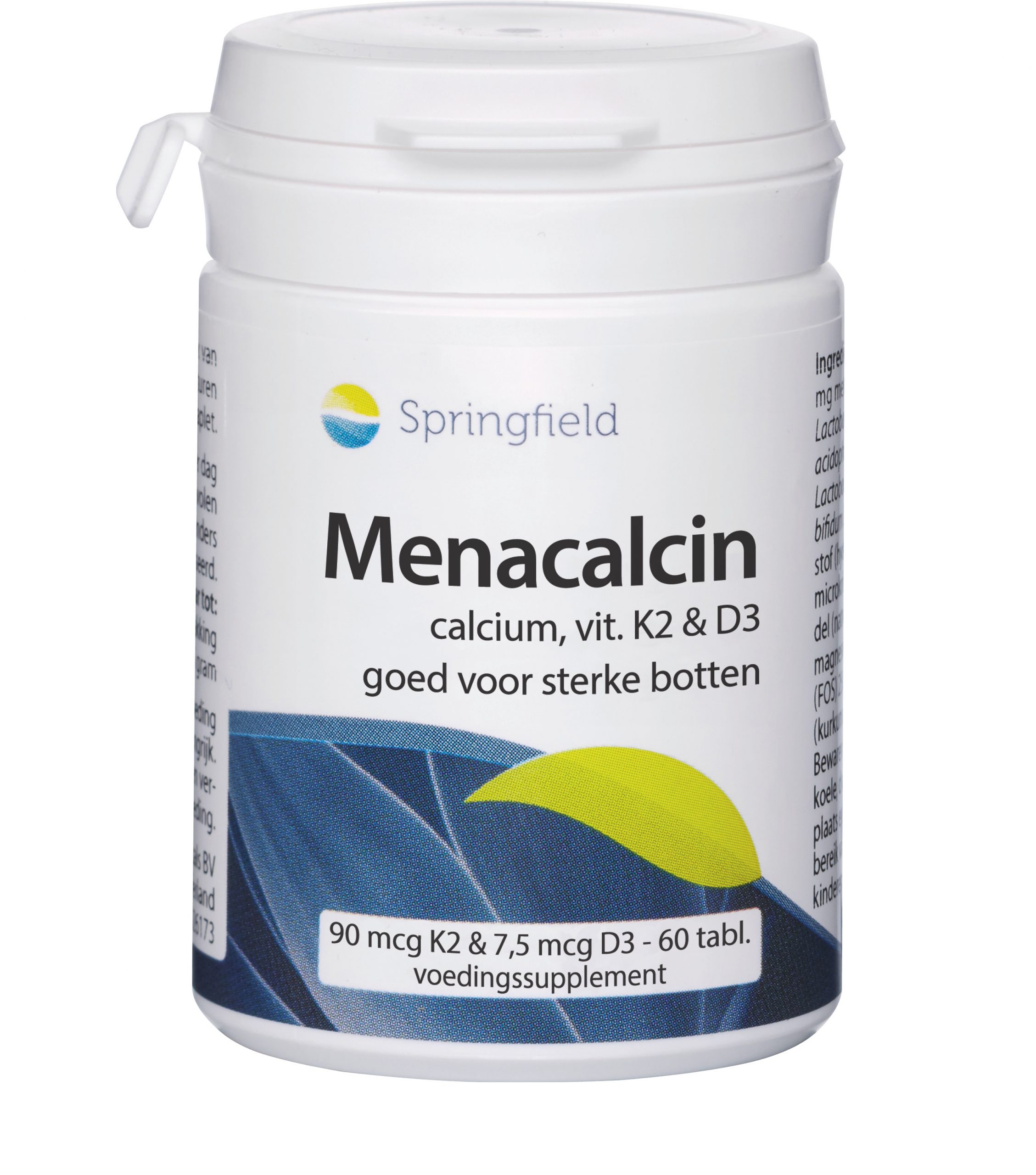 Menacalcin met calcium, vitamine K2 en vitamineD3