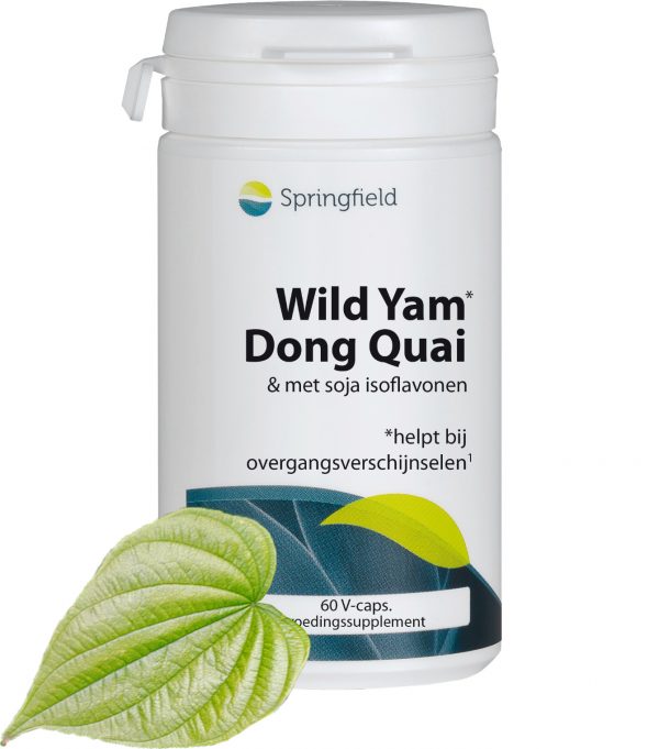 Wild Yam - Dong Quai en Soja met Isoflavonen - bij overgangsverschijnselen
