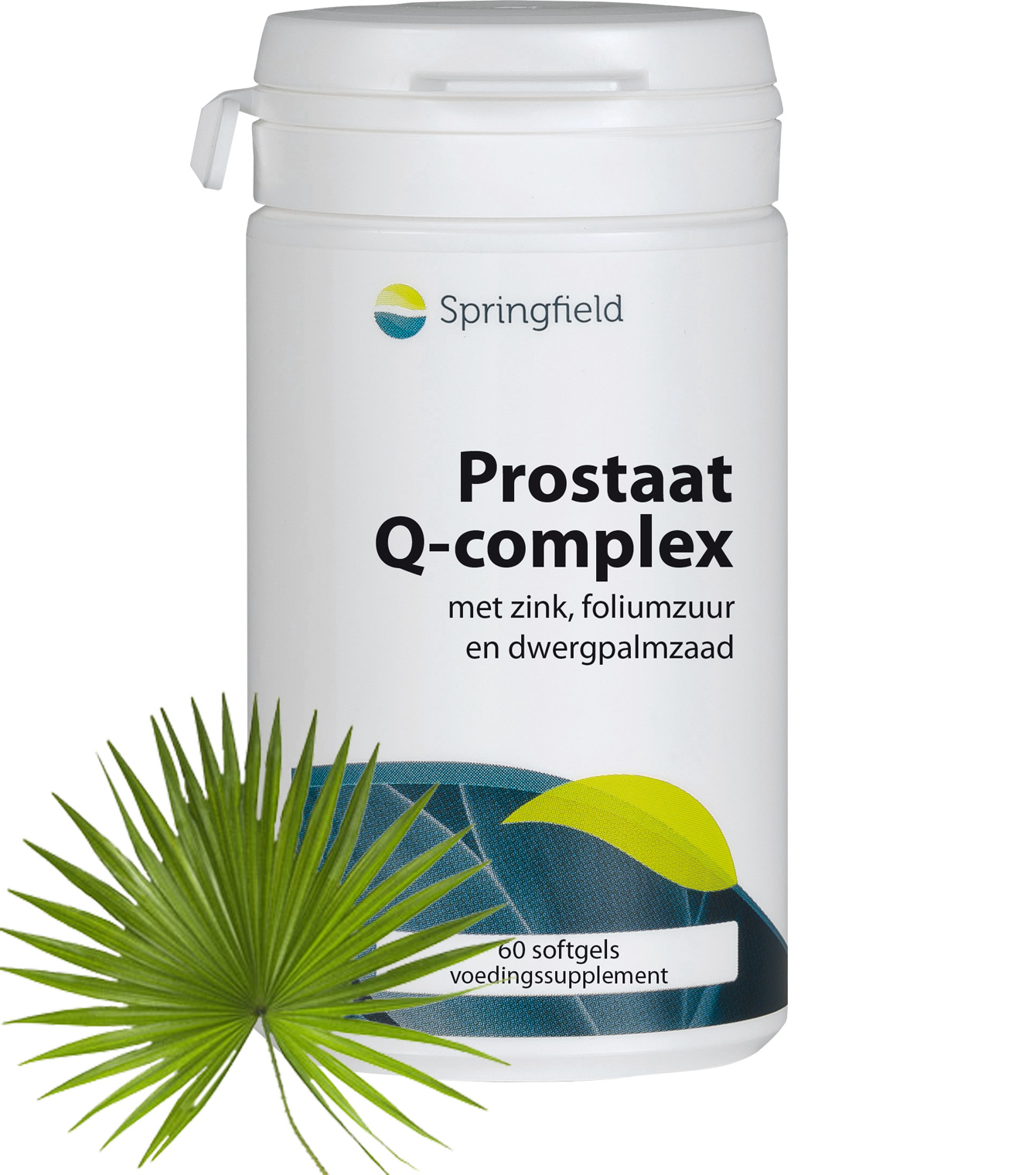 Prostaat Q-complex - Serenoa repens (zaagbladpalm) met zink, foliumzuur en dwergpalmzaad