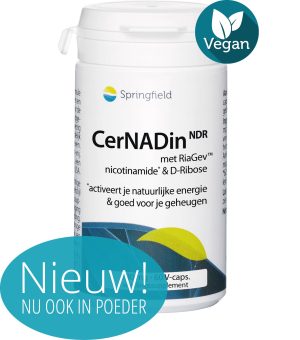 CerNADin - nicotinamide & D-Ribose - NDR - nu ook in poeder