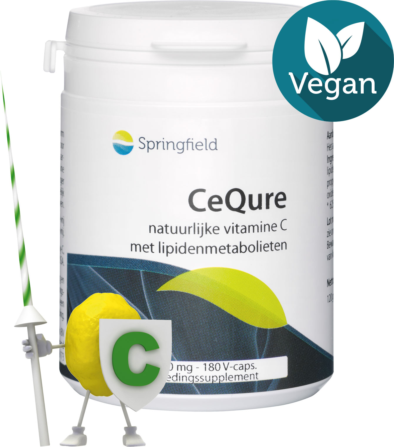 Trechter webspin kruising rekken CeQure vitamin C | Springfield Nutraceuticals