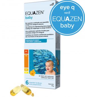Equazen Baby (eye q baby) - Zuivere DHA-rijke visolie - goed voor de hersenen - Eye q wordt Equazen baby