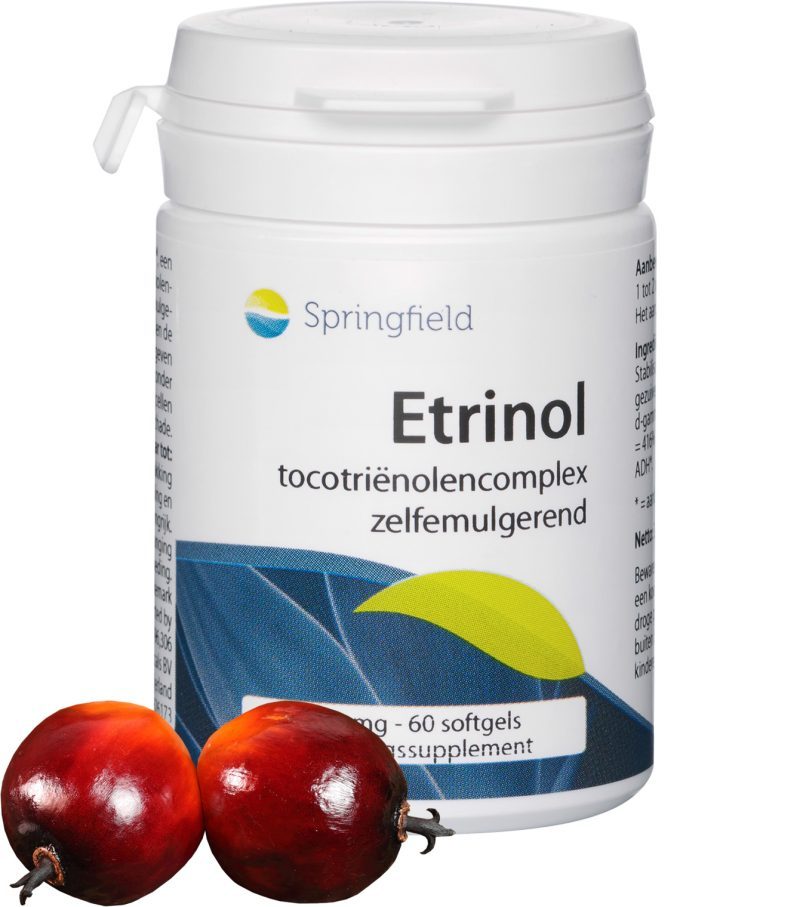 Etrinol tocotrienolen vitamine E palmolie