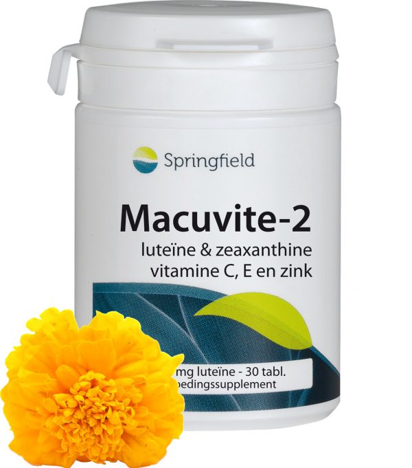 Macuvite-2 luteïne, zeaxanthine met vitamine C, vitamine E en zink