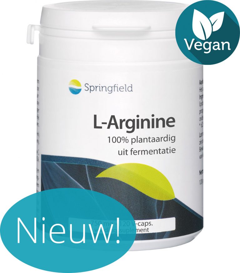 LArginine HCL 750 mg Springfield Nutraceuticals Buy online