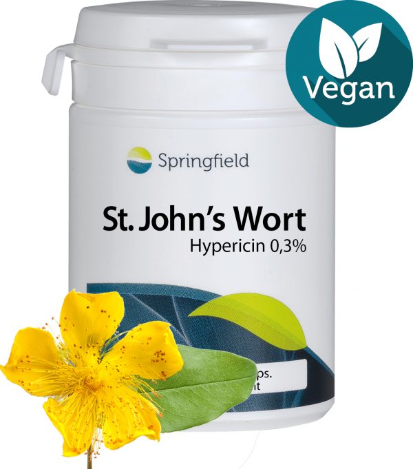 St. John’s Wort - Hypericin 0,3% - Vegan