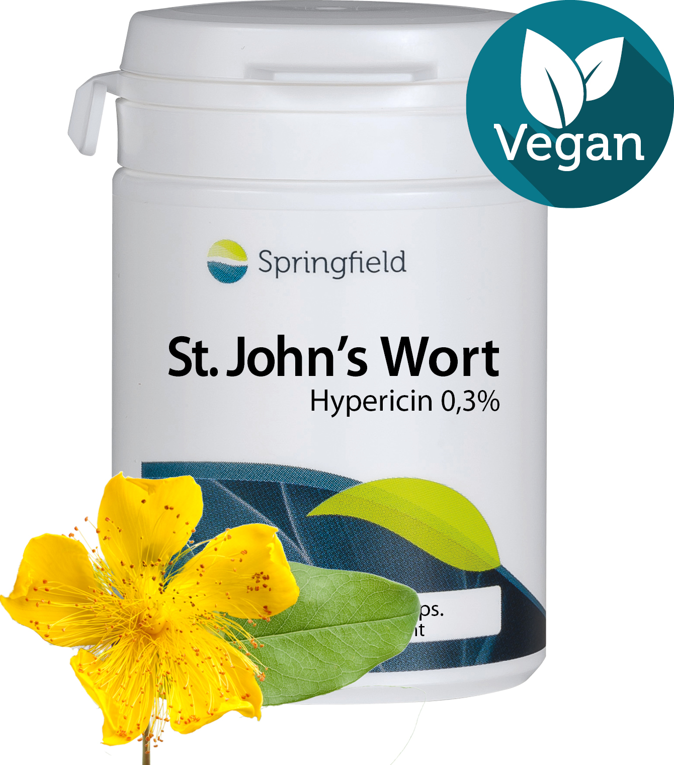 St. John’s Wort - Hypericin 0,3% - Vegan