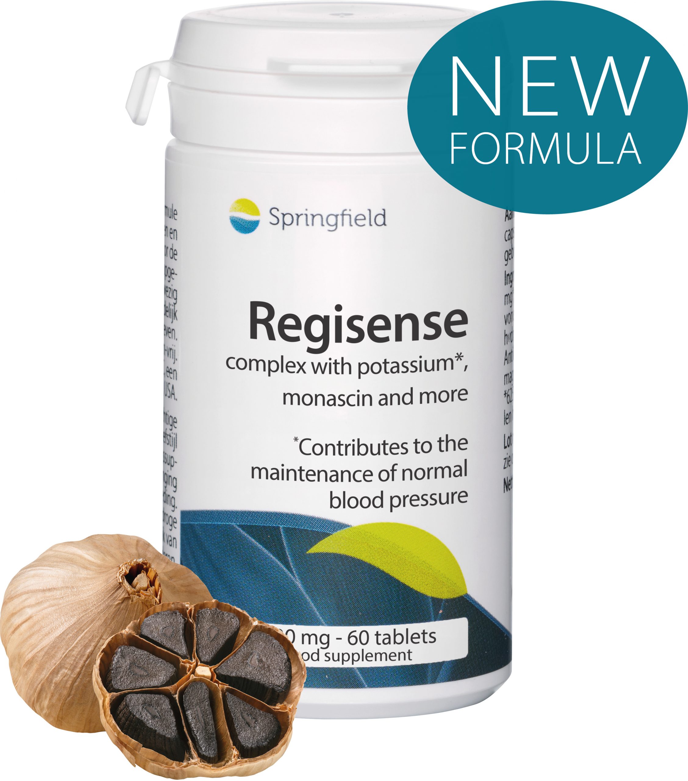 Regisense complexe with potassium contributes to the maintenance of normal blood pressure - new