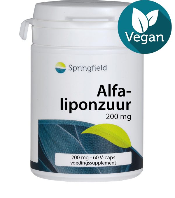 Alfa-liponzuur antioxidant vegan