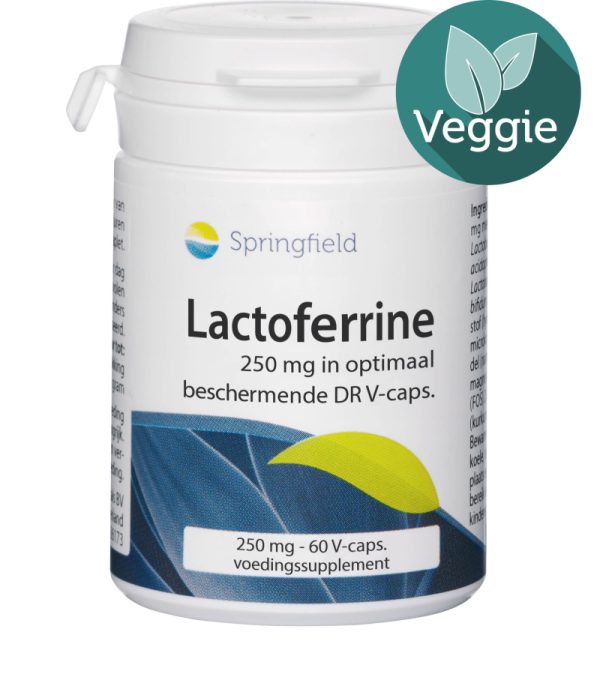 Lactoferrine 250 mg in optimaal beschermende DR V-capsules