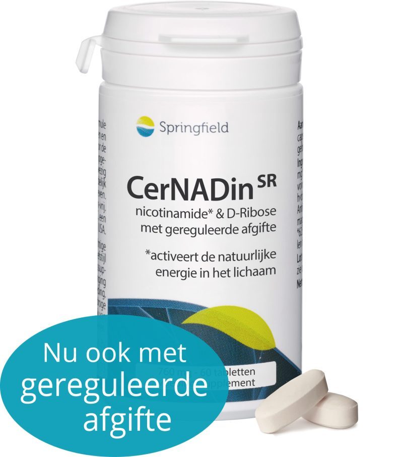 CerNADin SR tabletten - nicotinamide & D-Ribose met gereguleerde afgifte - voor home