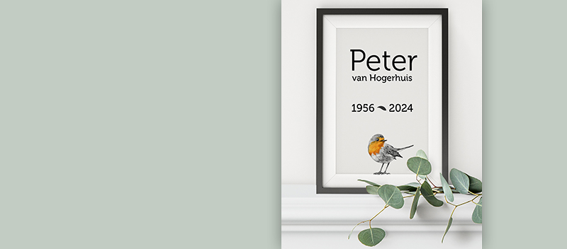 In memoriam - Peter van Hogerhuis