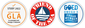 GLA, Friend of the Sea en Goed omega 3 - Equazen Jelly