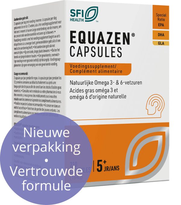 Equazen capsules 210 - Vertrouwde formule, nieuwe verpakking