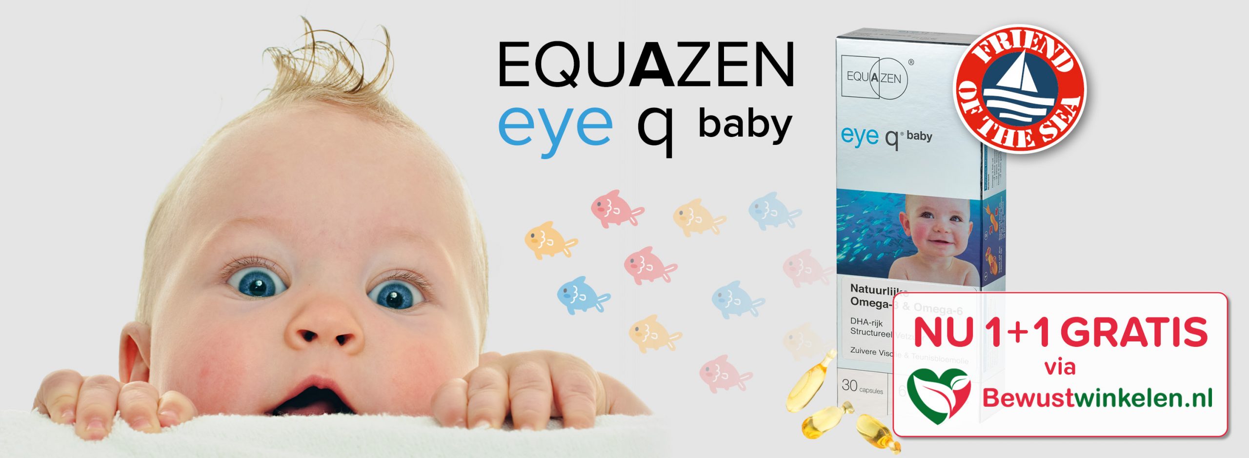 Eye q baby NU 1+1 gratis